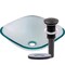 Novatto PIAZZA Glass Vessel Bathroom Sink Set, Oil Rubbed Bronze TIG-8017ORB - alternate 1